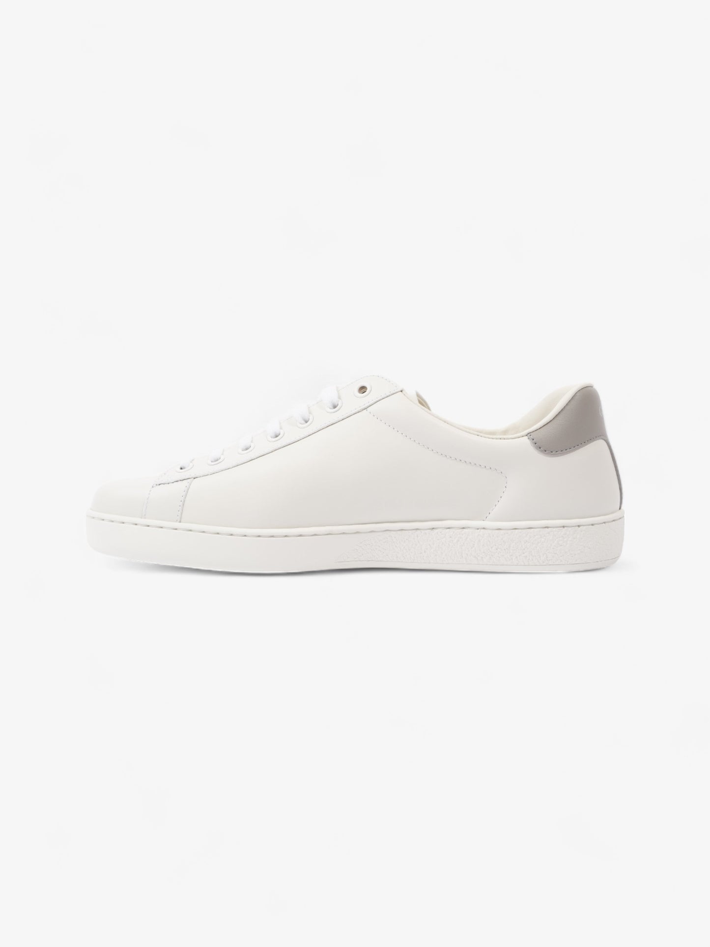 Gucci Ace Sneakers White / Grey Leather EU 41 UK 7
