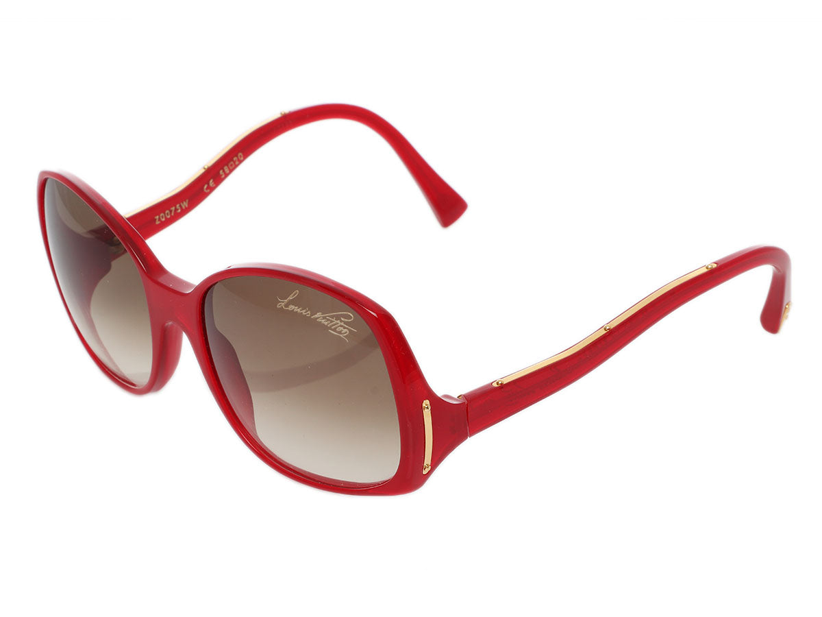 Louis Vuitton Red Gina Sunglasses
