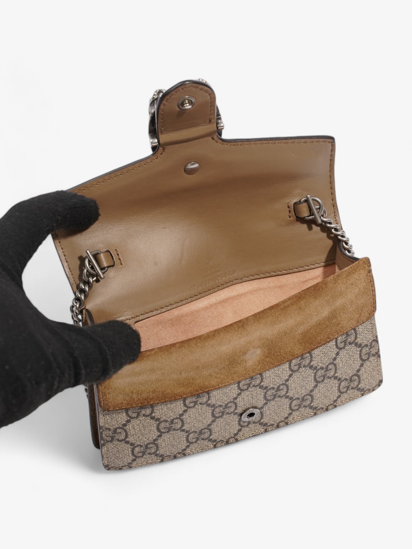 Gucci Dionysus GG Supreme Coated Canvas Super Mini