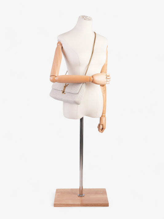 Saint Laurent Jamie Grey Cotton Medium