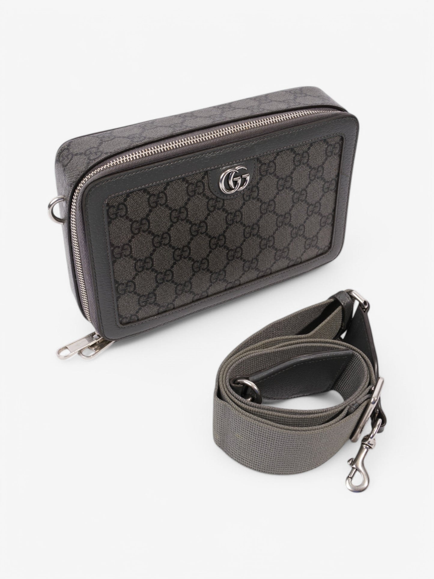 Gucci Ophidia GG GG Supreme / Grey Coated Canvas