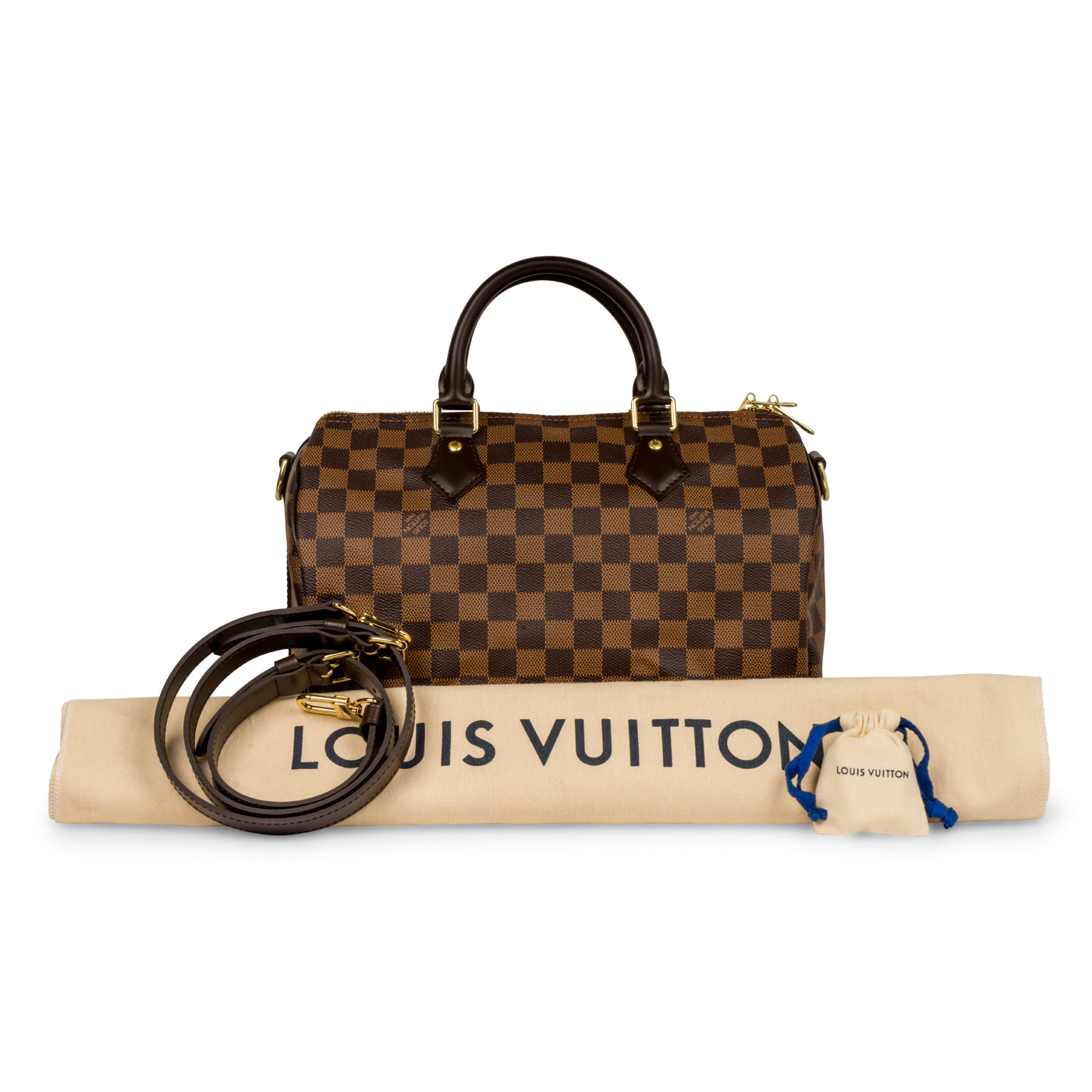 Louis Vuitton Speedy 30 Bandoulière - Damier Ebene