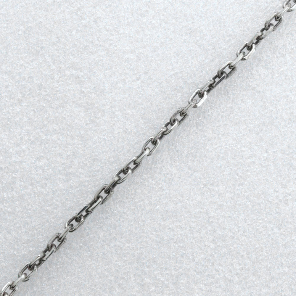 Gucci Trademark Heart Silver Necklace