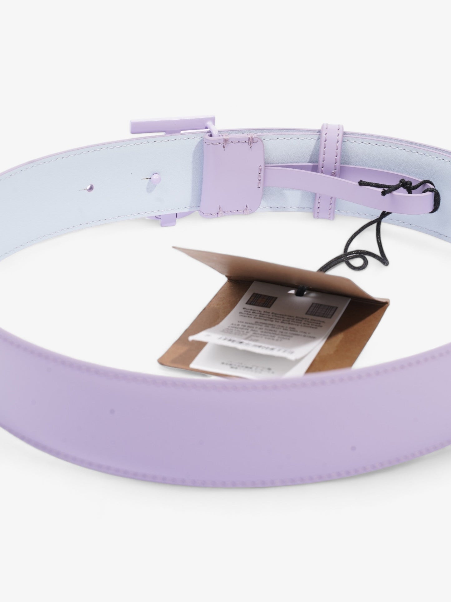 Burberry TB Belt Soft Violet Calfskin Leather Small (62.5-77.5cm)