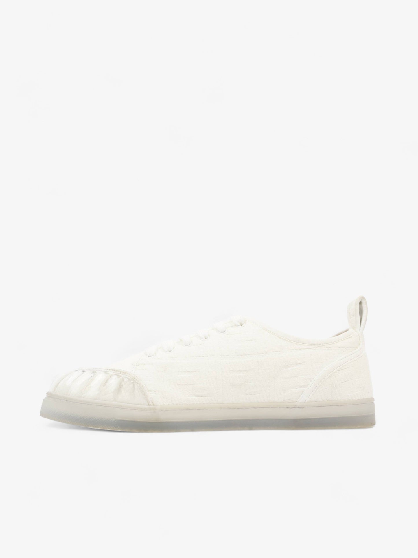 Fendi Fendi FF Sneakers White Canvas EU 40 UK 7
