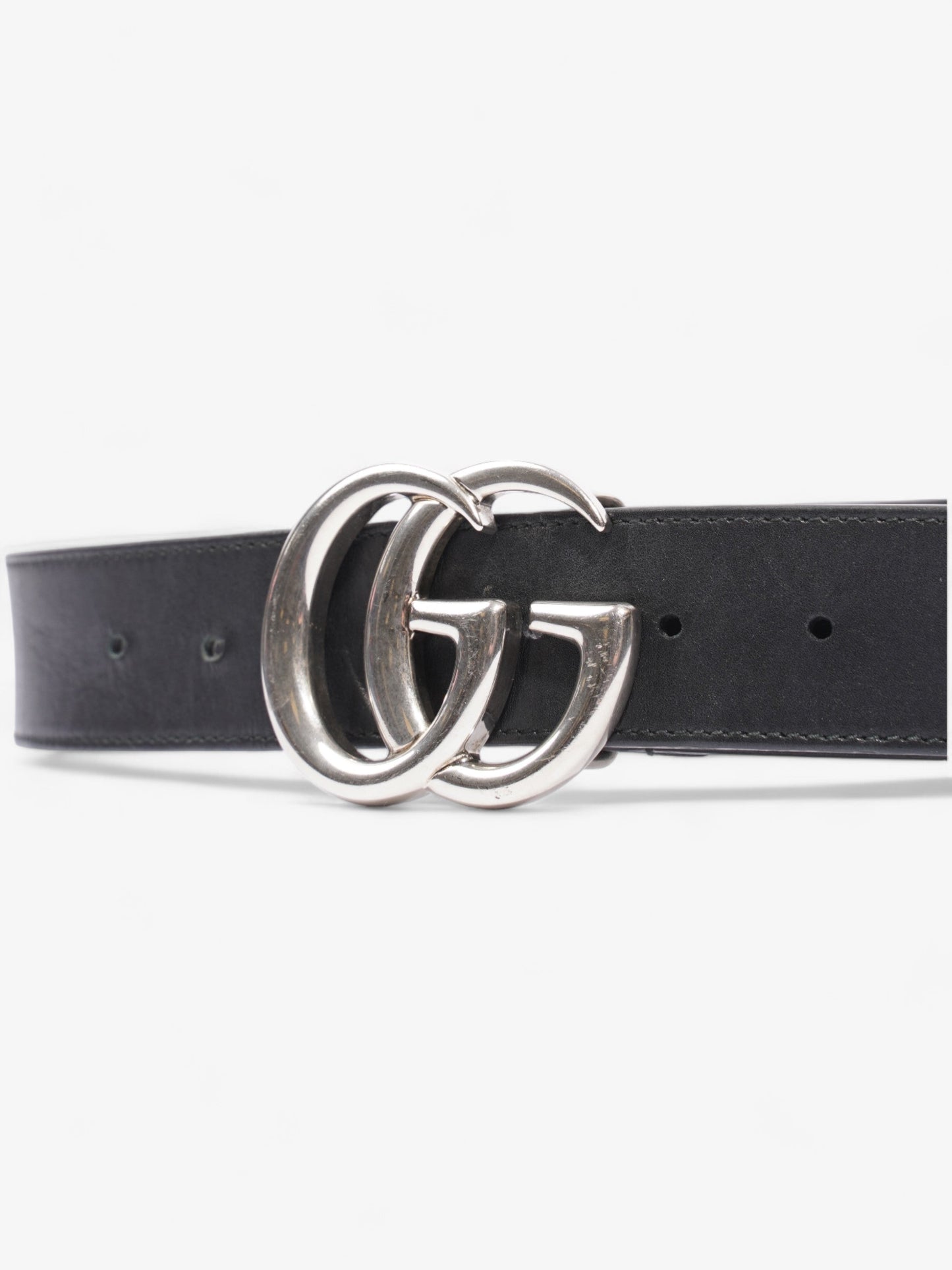 Gucci Marmont Belt Black Leather 80cm 32"