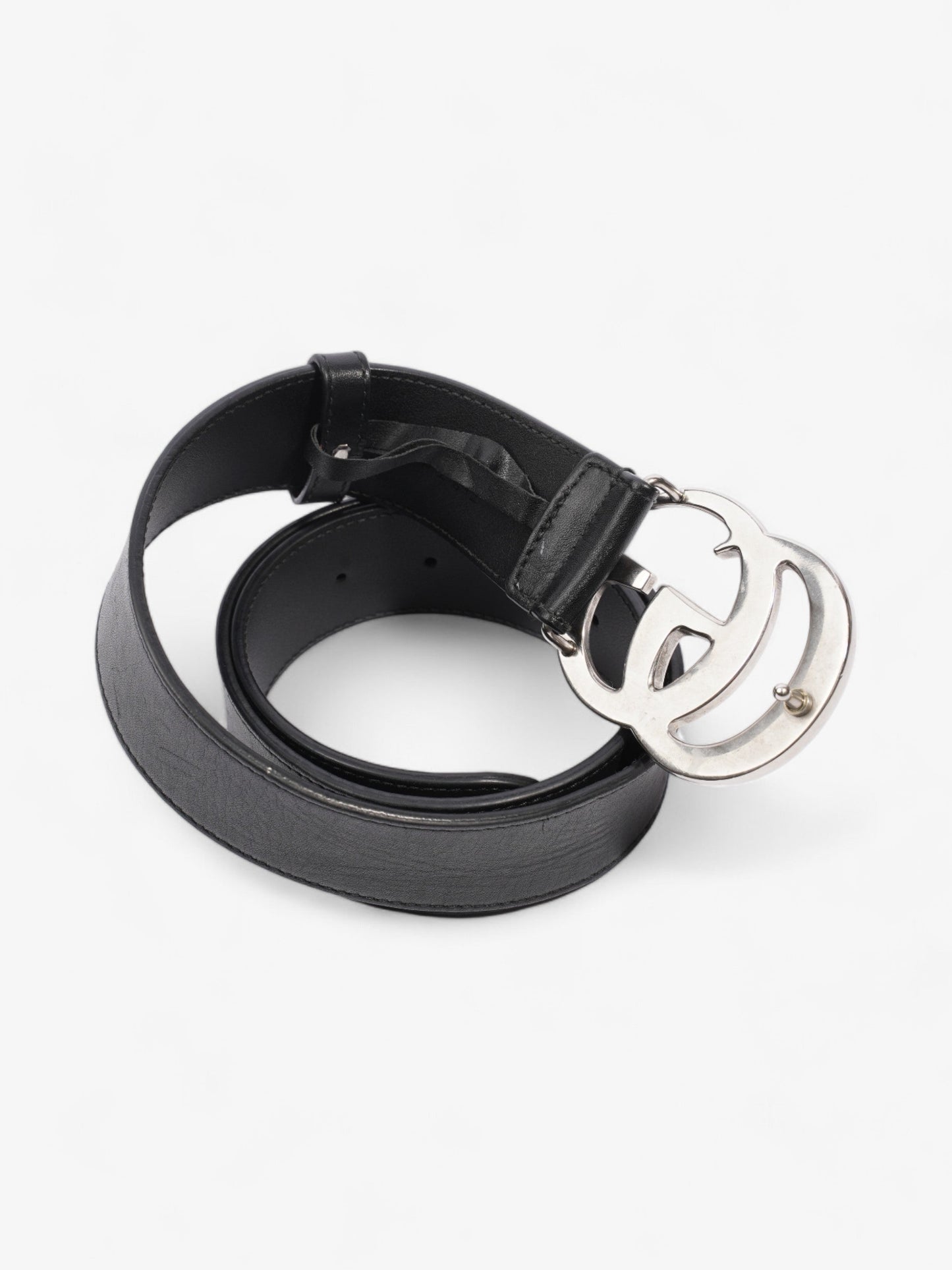Gucci Marmont Belt Black Leather 80cm 32"