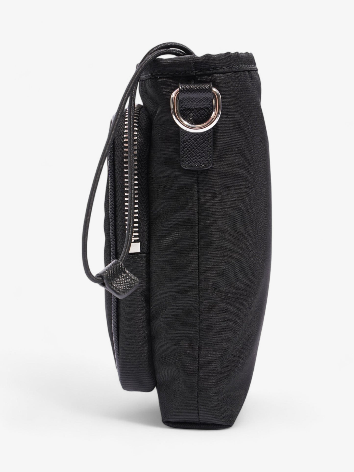 Prada Phone Case Crossbody Black Re Nylon