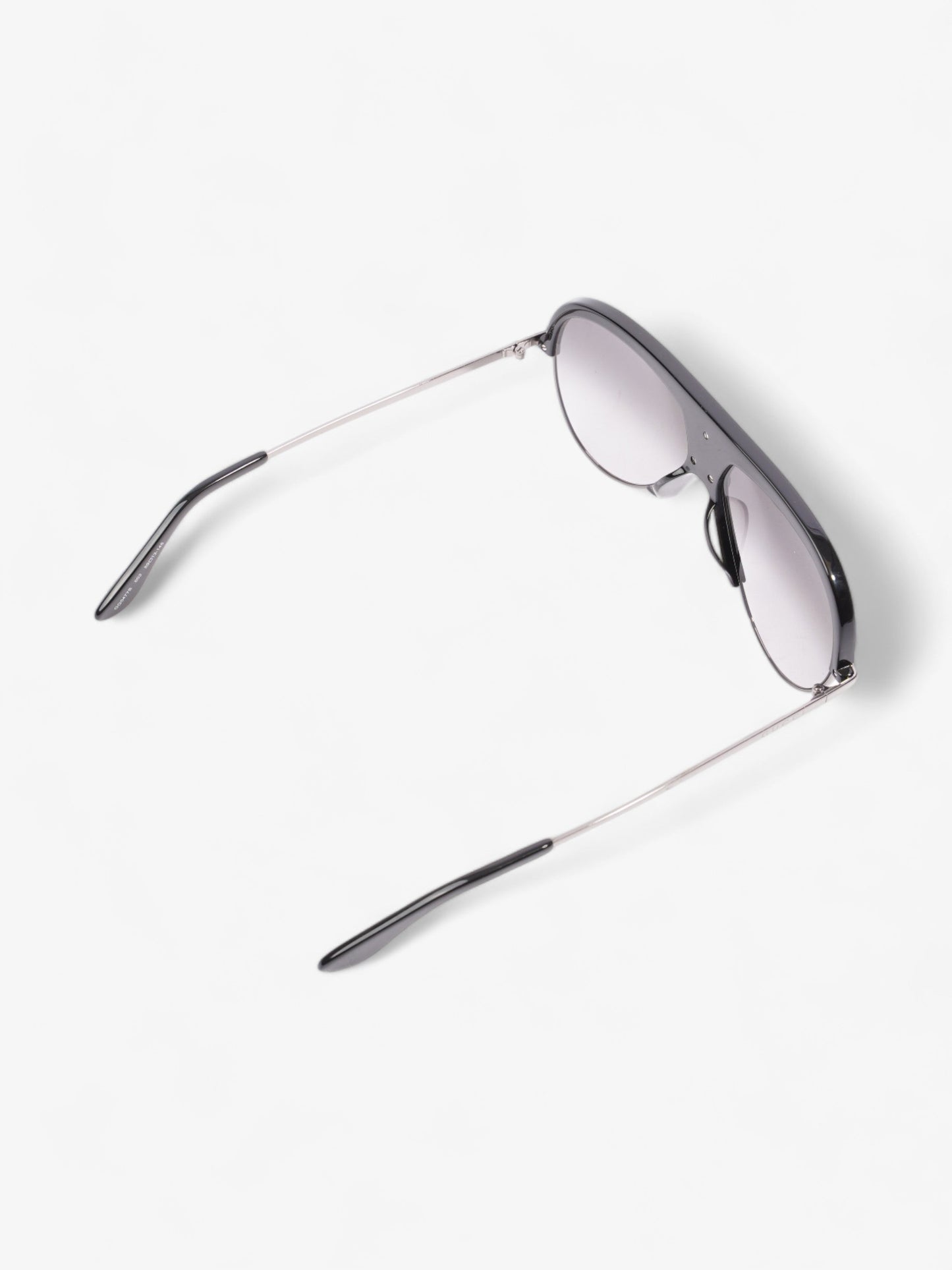 Gucci Navigator Sunglasses Black Acetate 145mm