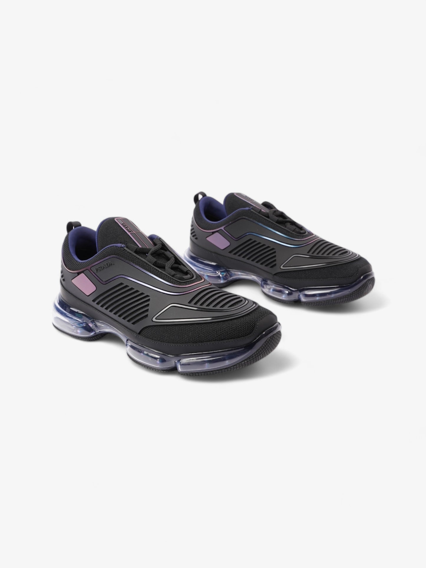 Prada Cloudbust Air Sport Sneakers Black / Iridescent Rubber EU 41 UK 8