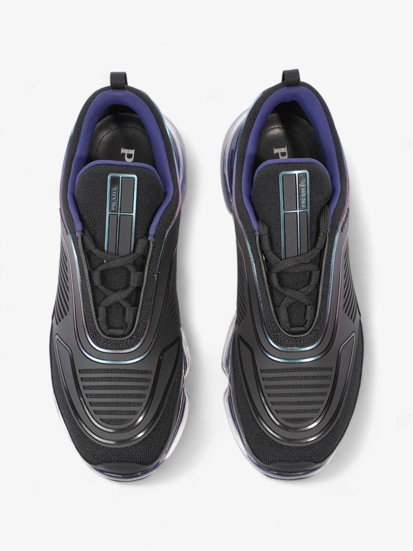 Prada Cloudbust Air Sport Sneakers Black / Iridescent Rubber EU 41 UK 8