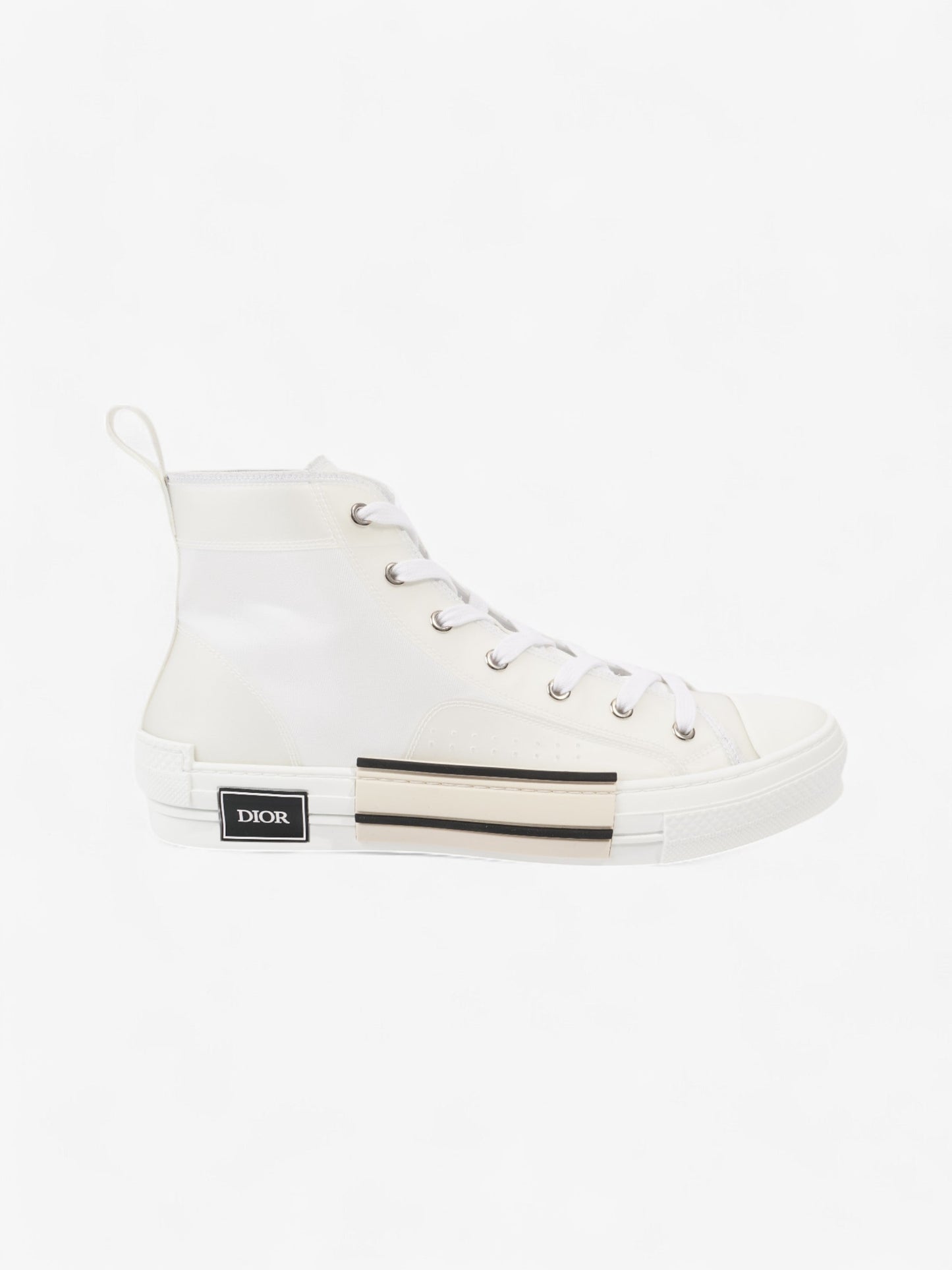 Christian Dior B23 High-tops White Rubber EU 44.5 UK 10.5
