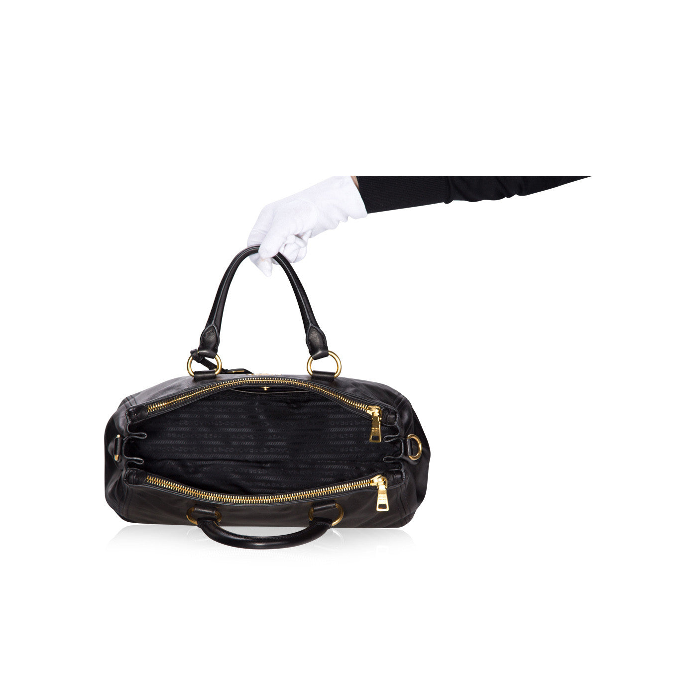 Prada Shopping Soft Leather