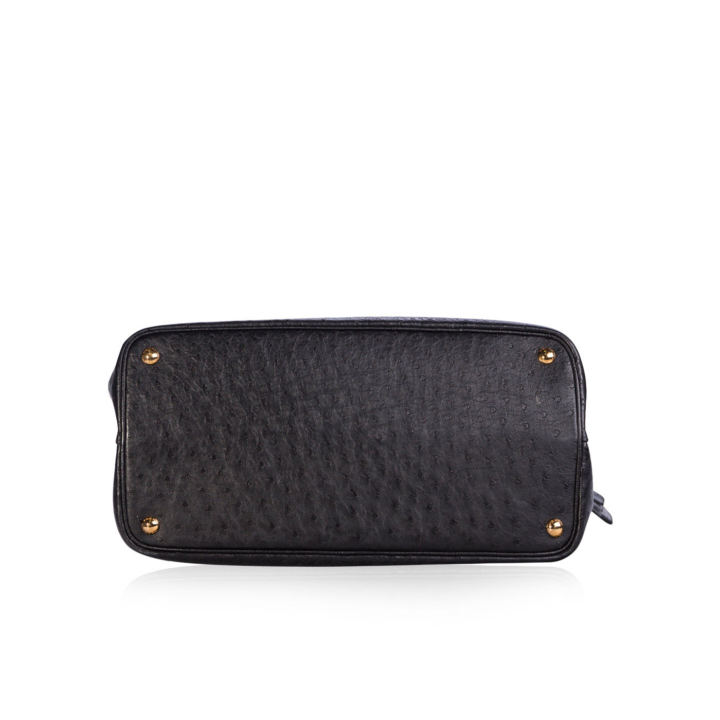 Prada Ostrich Double Bag