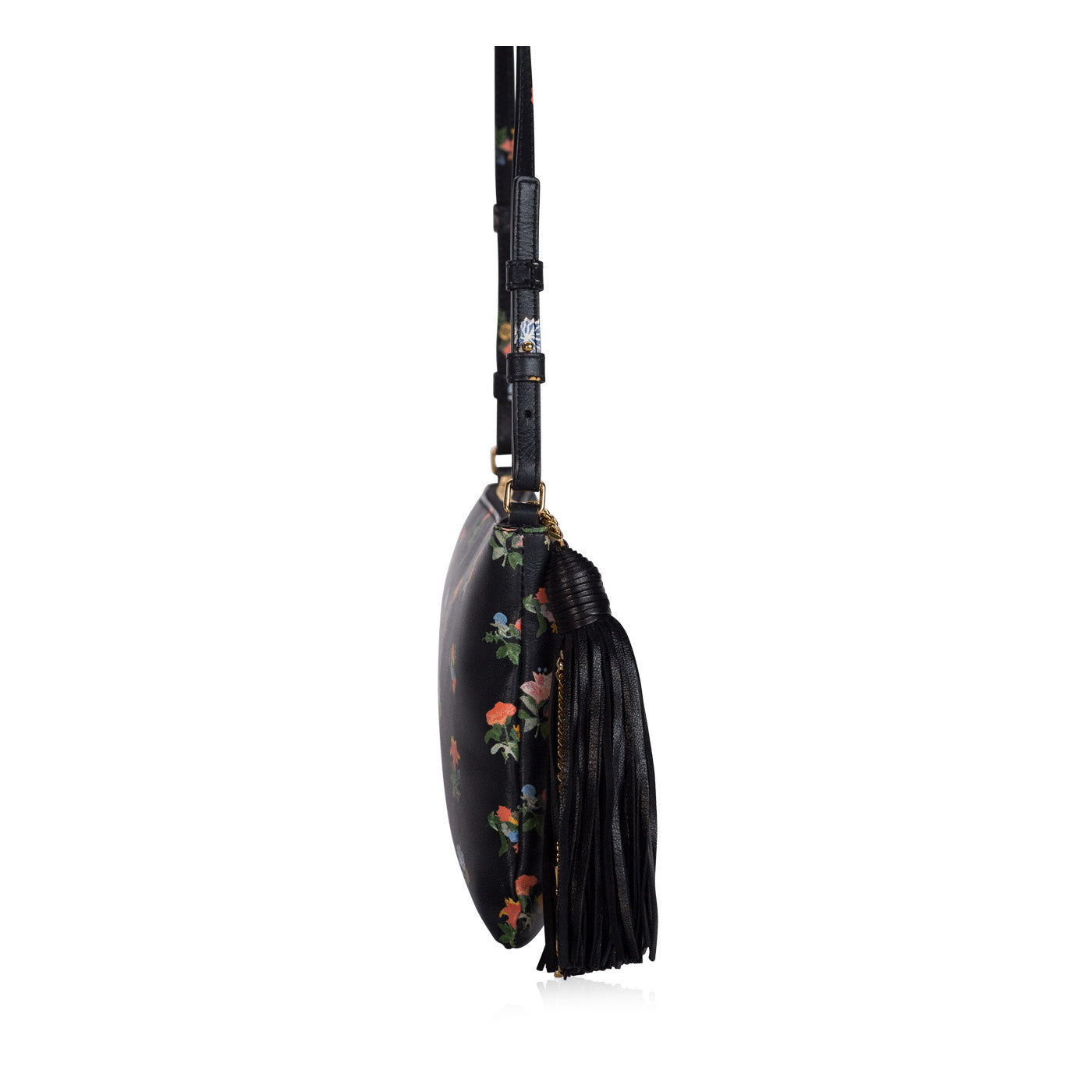 Saint Laurent Prairie Flower Printed Crossbody