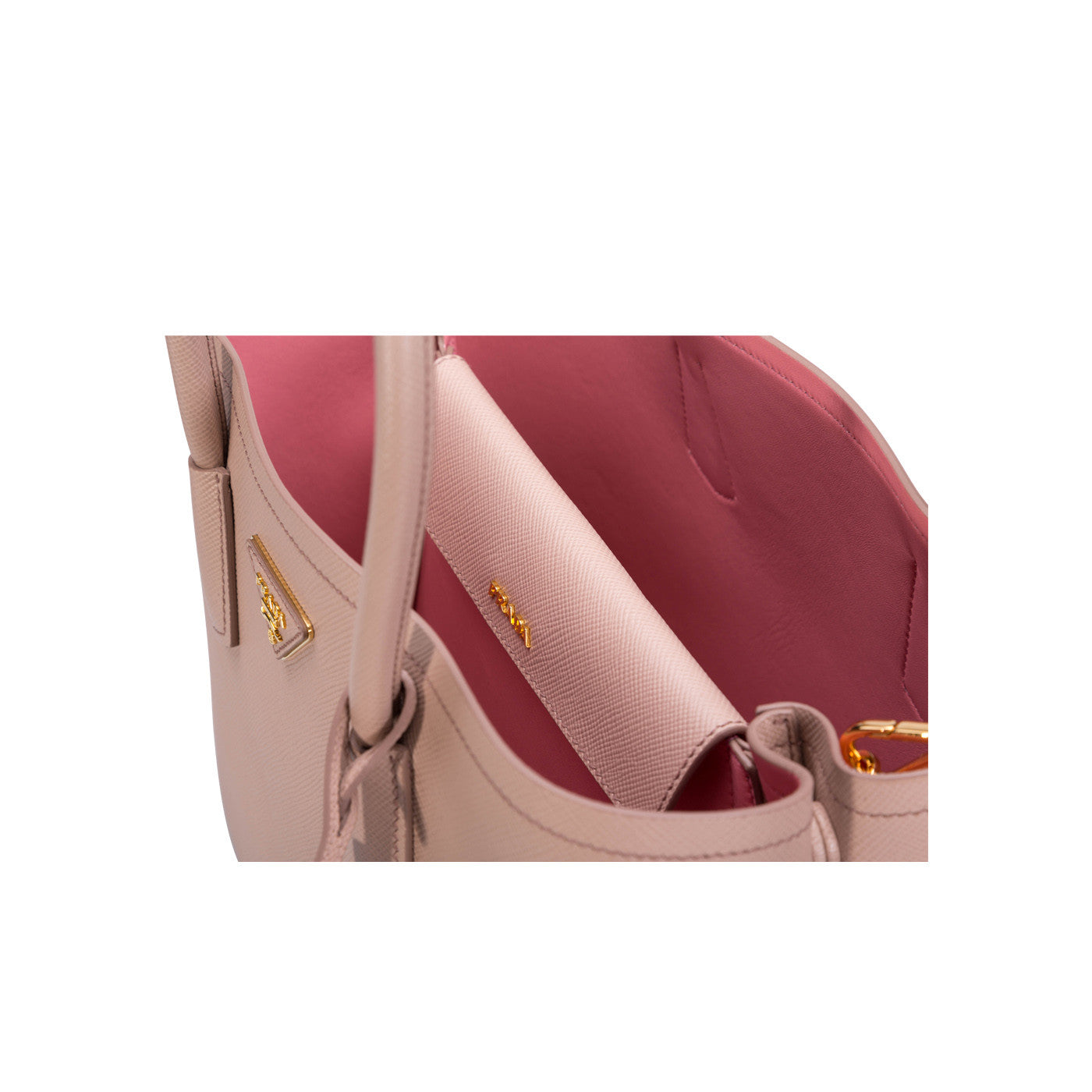 Prada Saffiano Cuir Double Bag