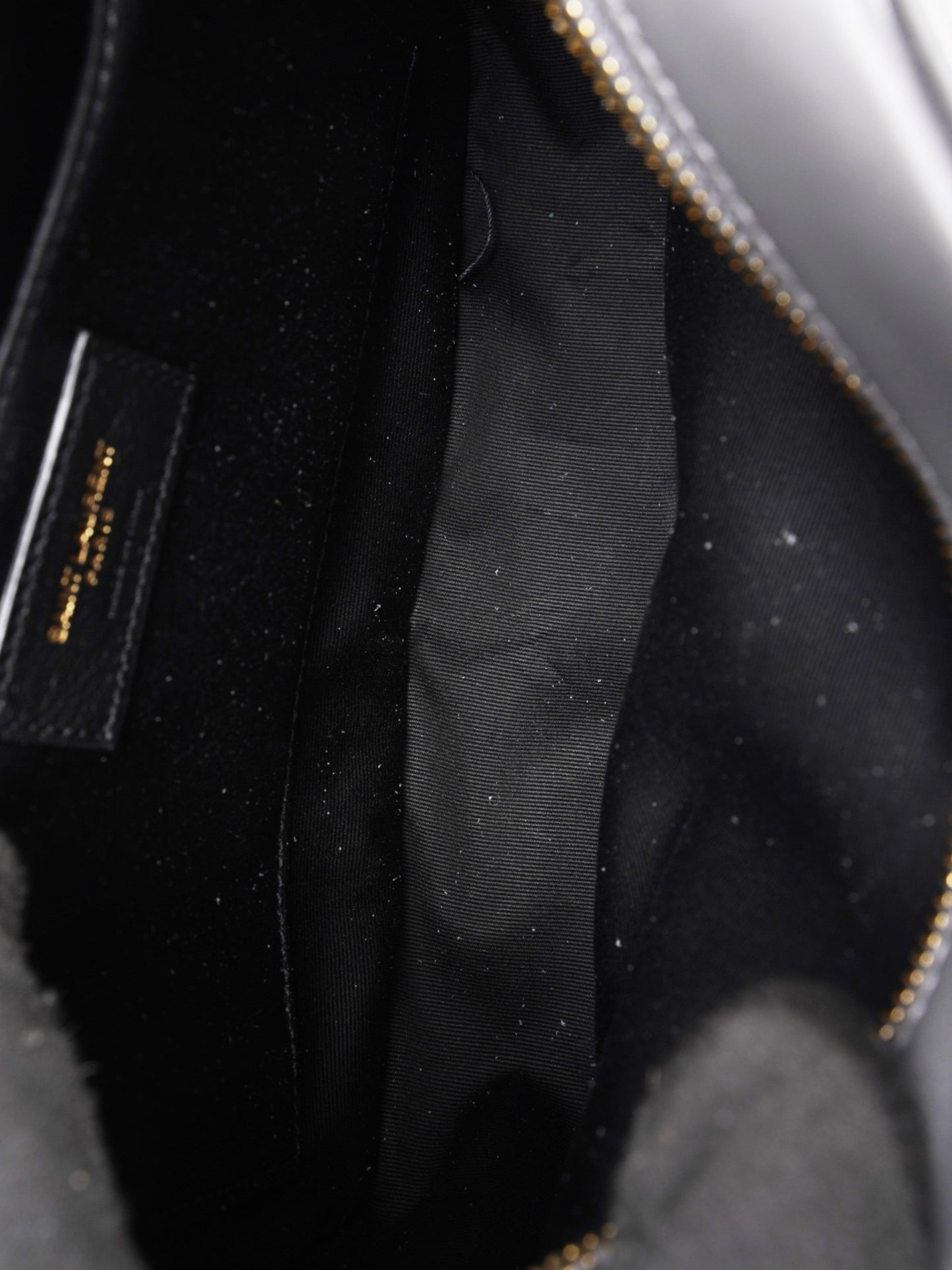 Saint Laurent Lou Monogram Camera Bag Grey Calfskin Leather