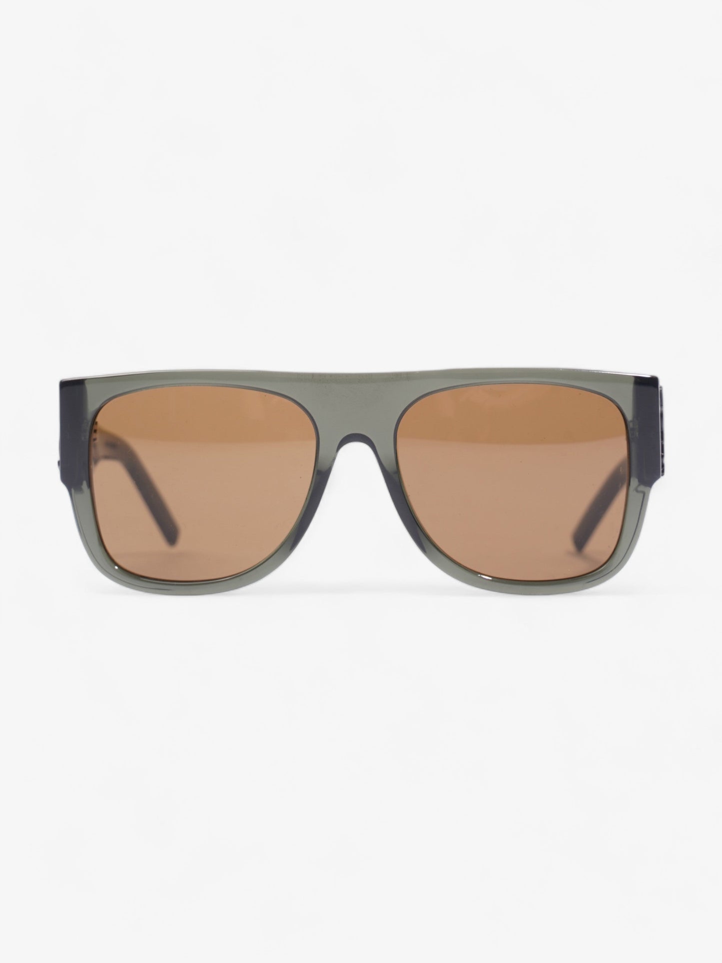 Saint Laurent SL M16 Sunglasses Olive Green Acetate 135mm