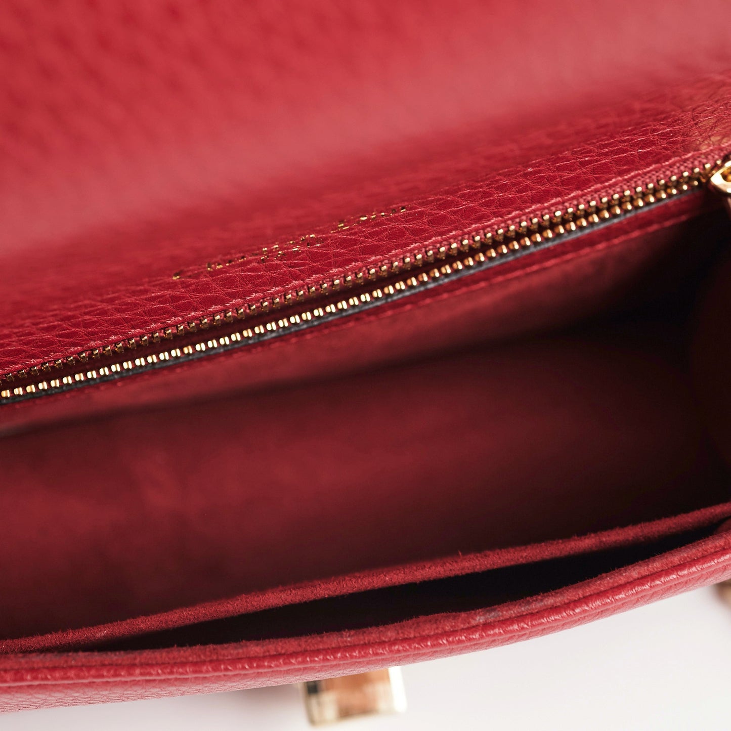Christian Dior Small Diorama Burgundy Crossbody Bag
