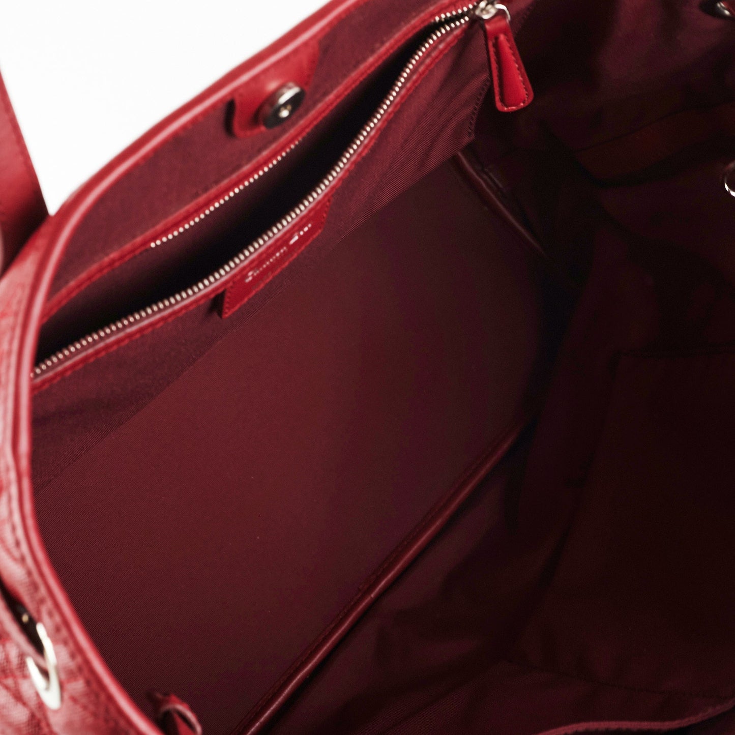 Christian Dior Burgundy Tote