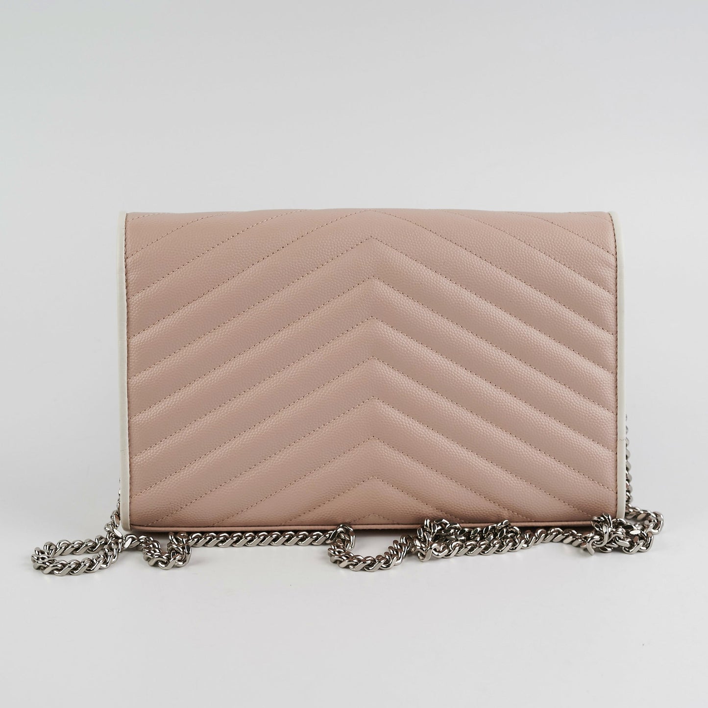 Saint Laurent Envelope Pink Wallet On Chain WOC