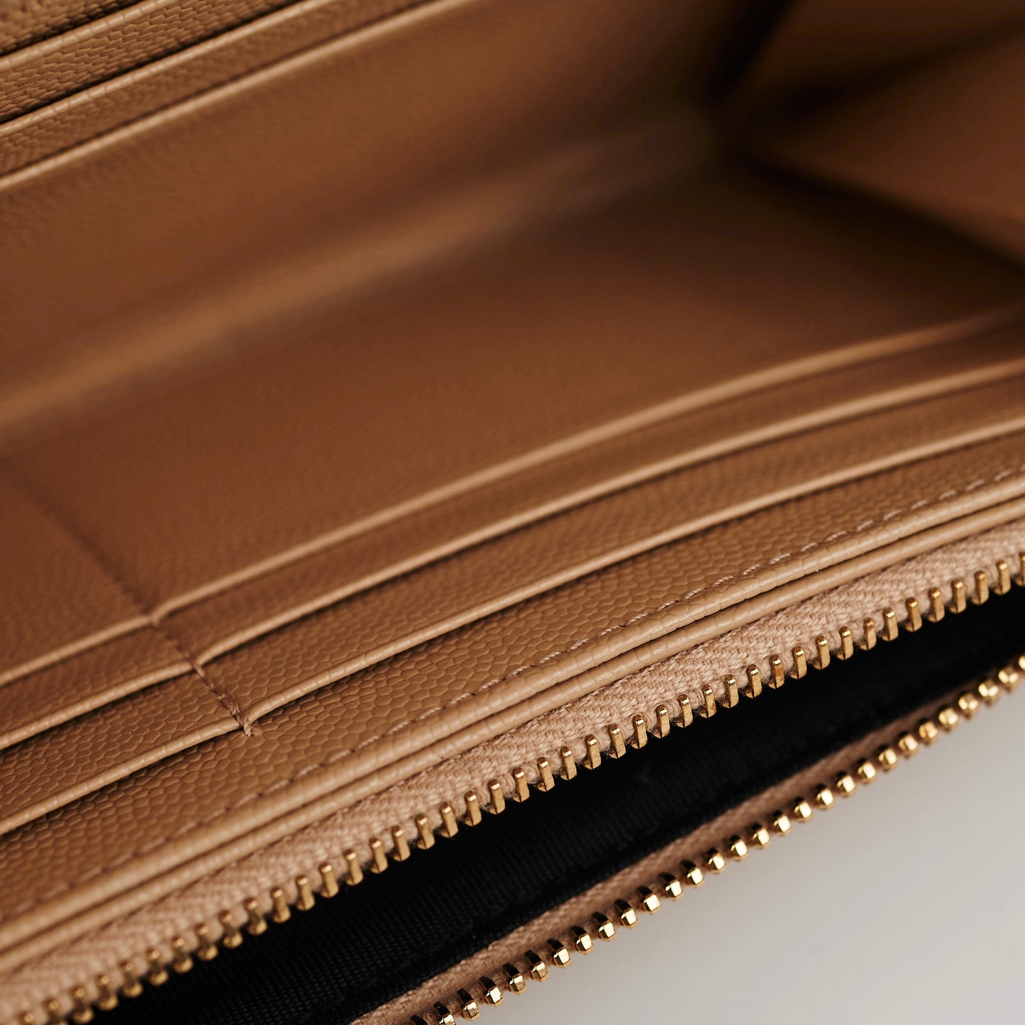 Saint Laurent Envelope Wallet Beige
