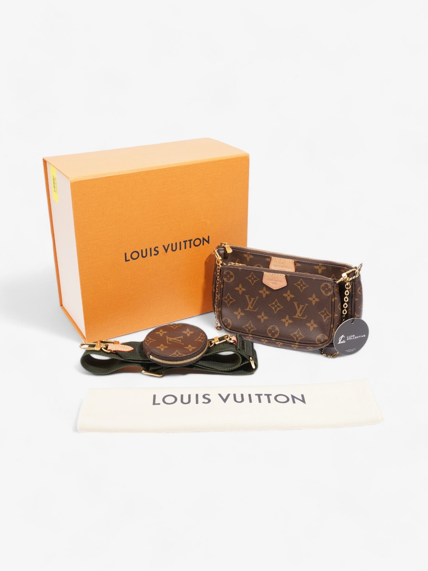 Louis Vuitton Multi-Pochette Monogram / Khaki Coated Canvas