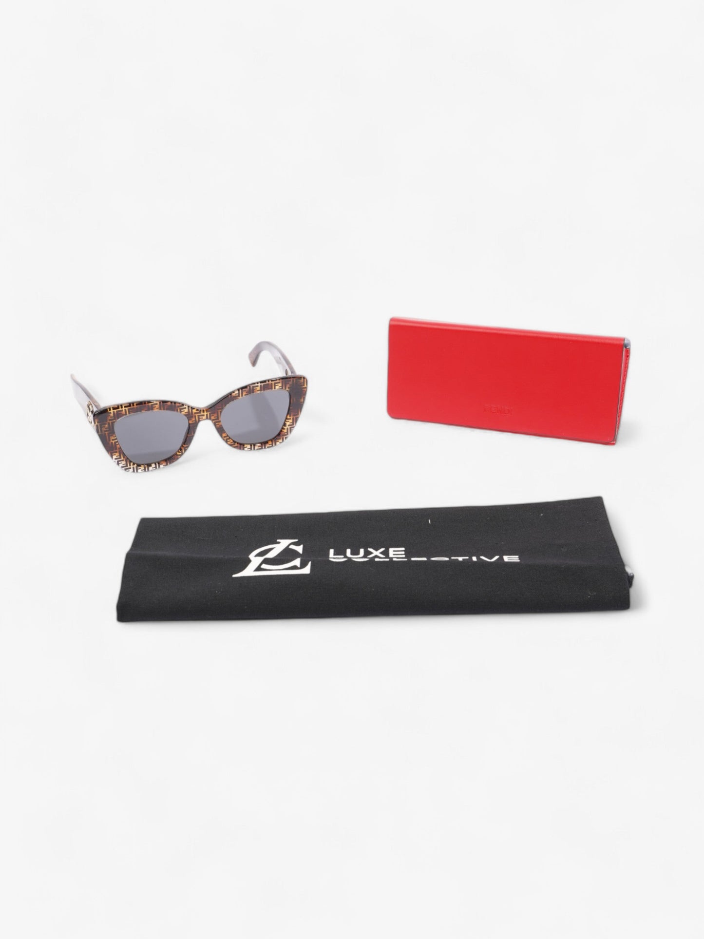 Fendi F is Fendi Sunglasses Brown / Tobacco Acetate 150mm