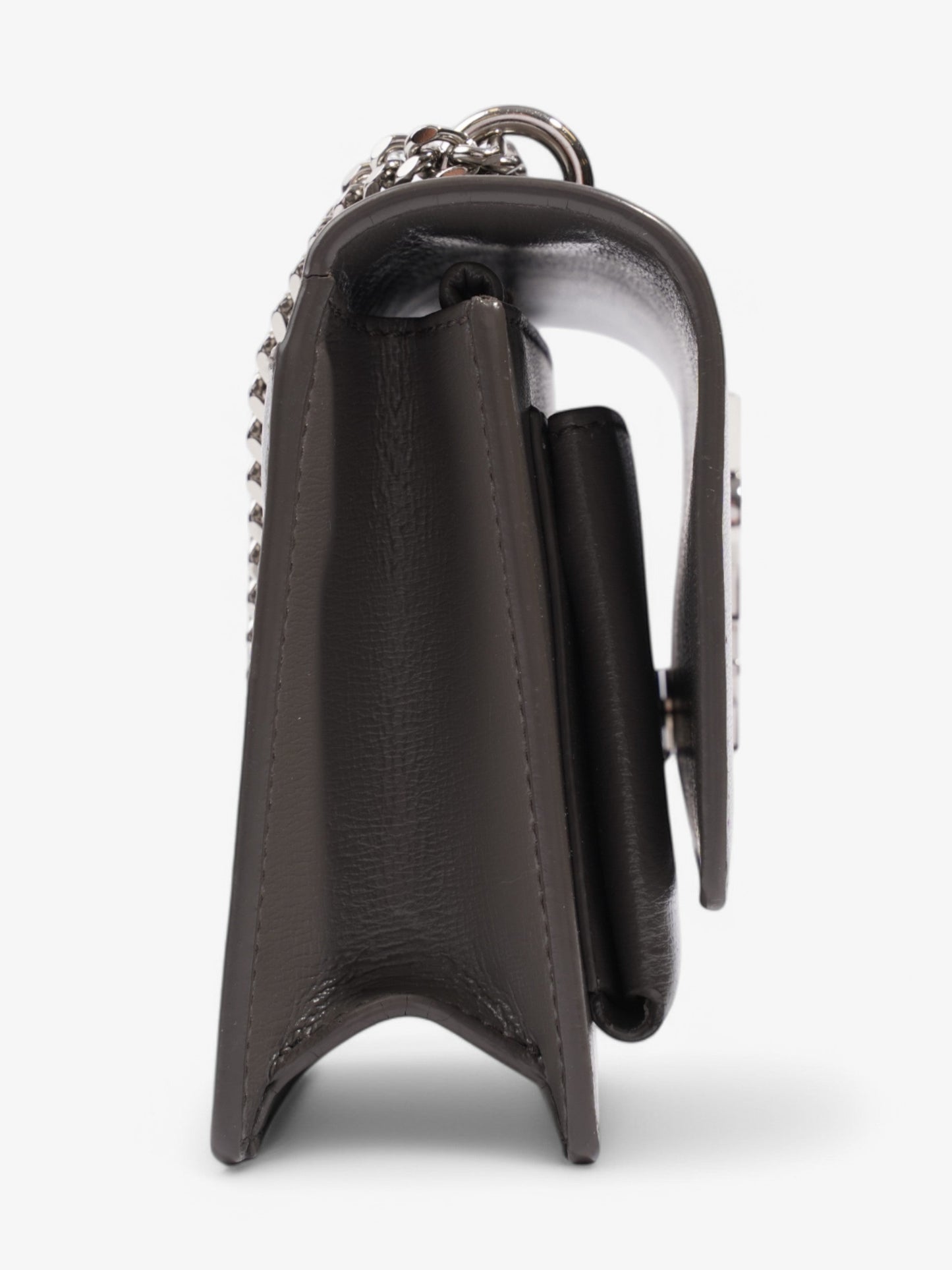 Saint Laurent Sunset Grey Leather Small