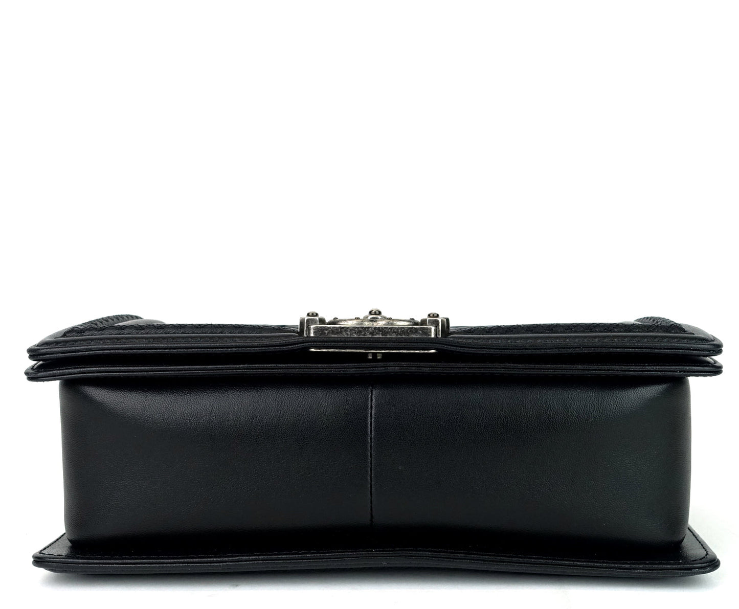 Chanel Boy Lattice Weave New Medium Leather Bag