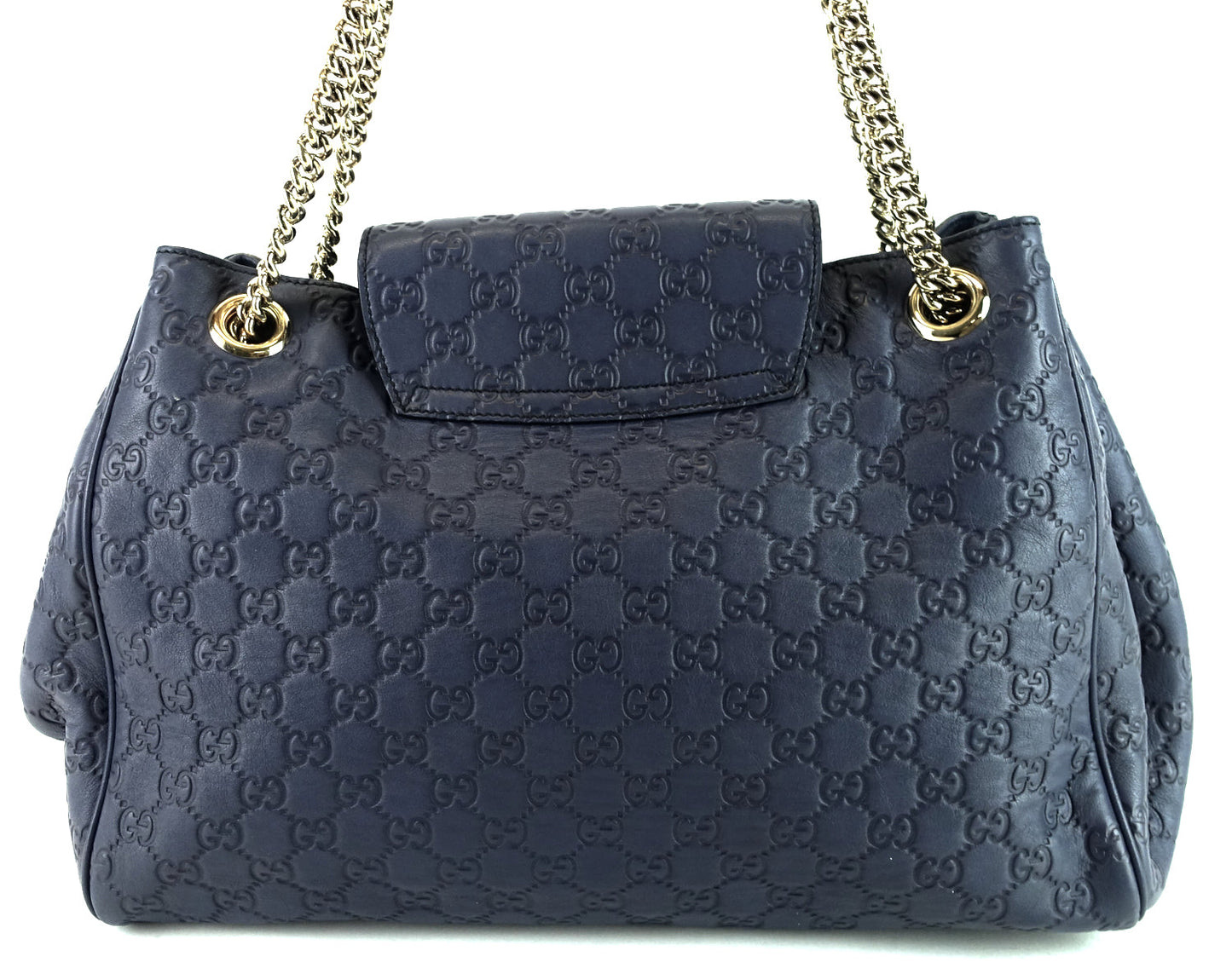 Gucci Emily Large Guccissima Leather Flap Bag