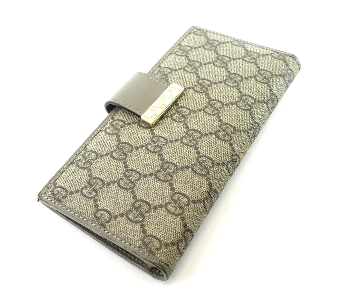 Gucci Monogram Canvas Continental Wallet