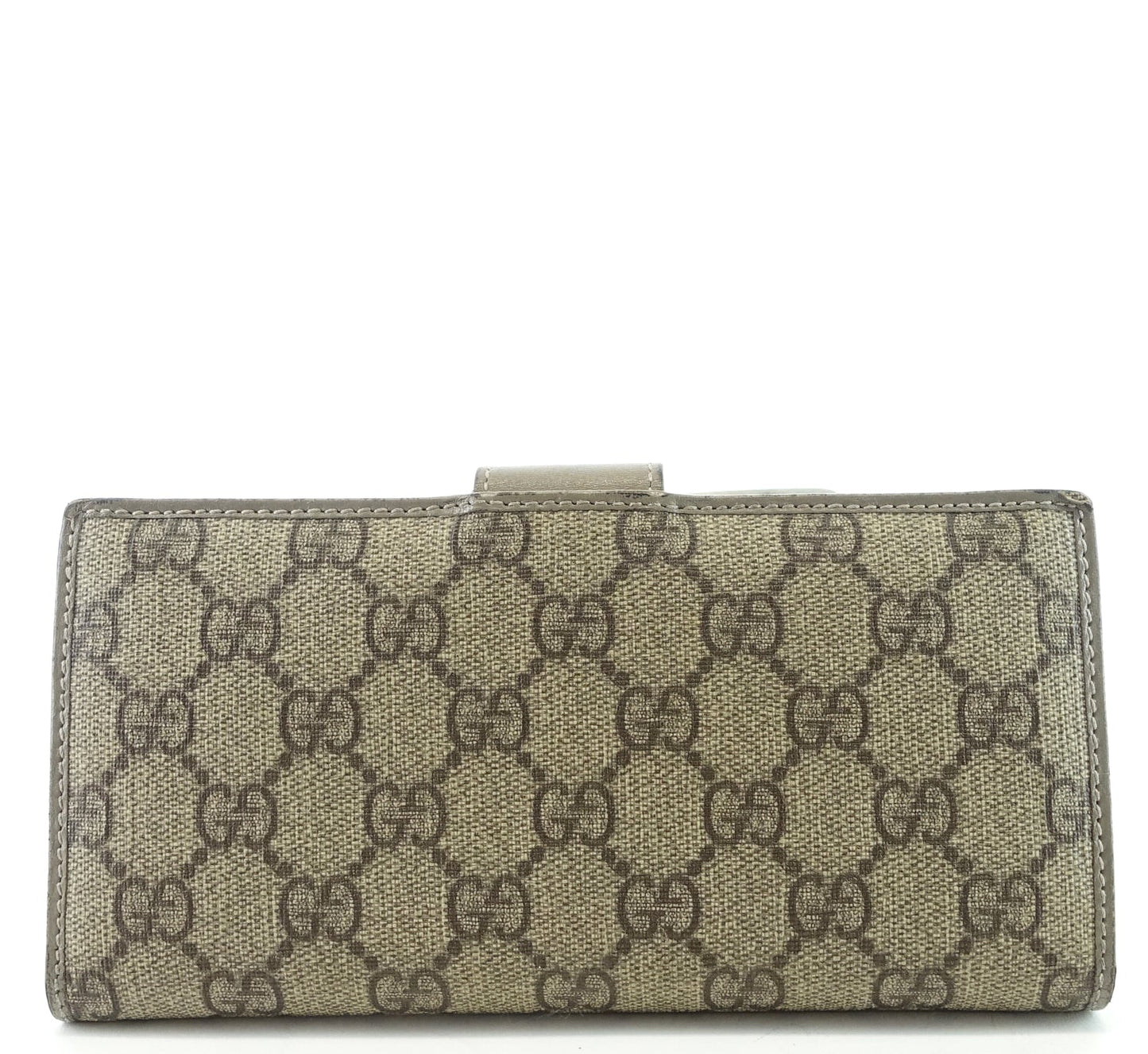 Gucci Monogram Canvas Continental Wallet