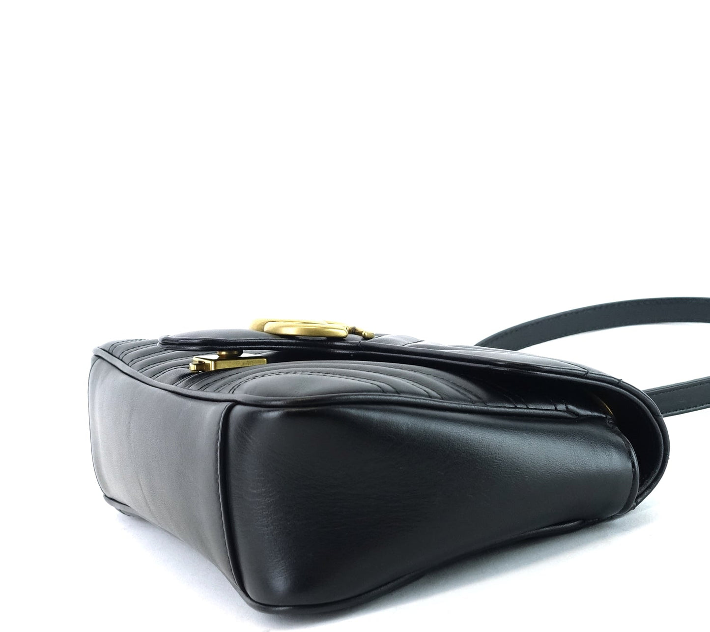 Gucci Marmont Matelasse Chevron Leather Small Bag