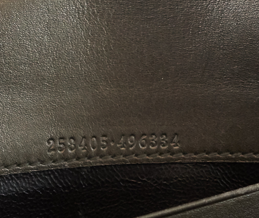 Gucci Candy Shine Microguccissima Patent Leather Wallet