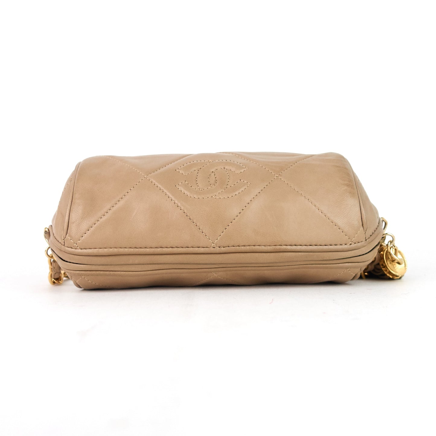 Chanel CC Tassel Lambskin Crossbody Bag