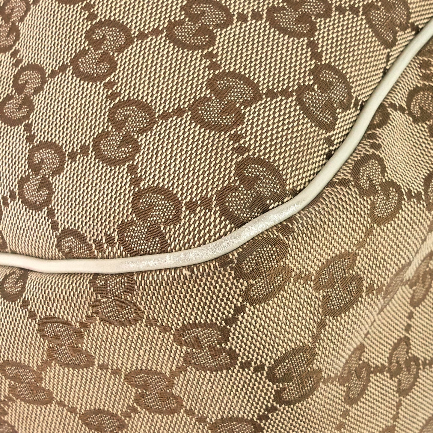 Gucci Sukey GG Canvas Zipped Pocket Tote Bag
