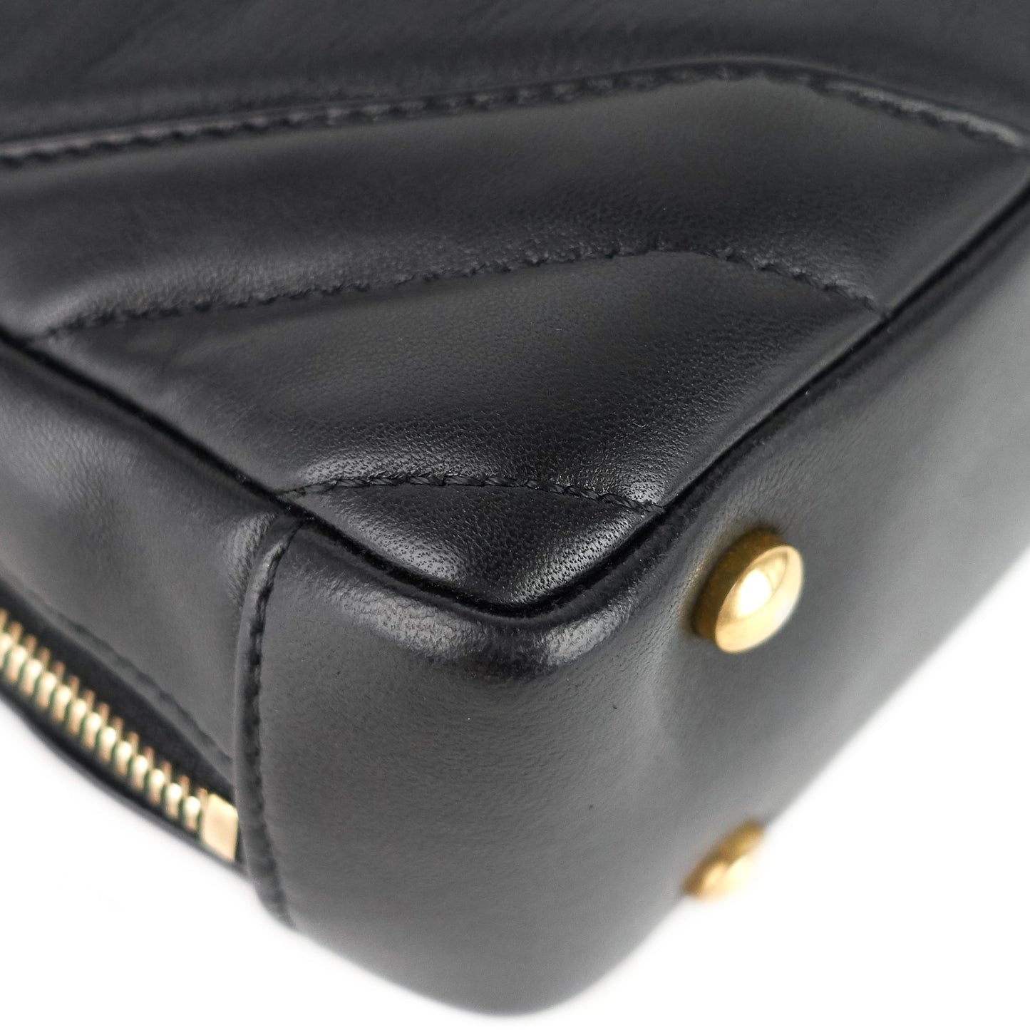 Chanel Chevron Quilted Lambskin Leather Camera Bag