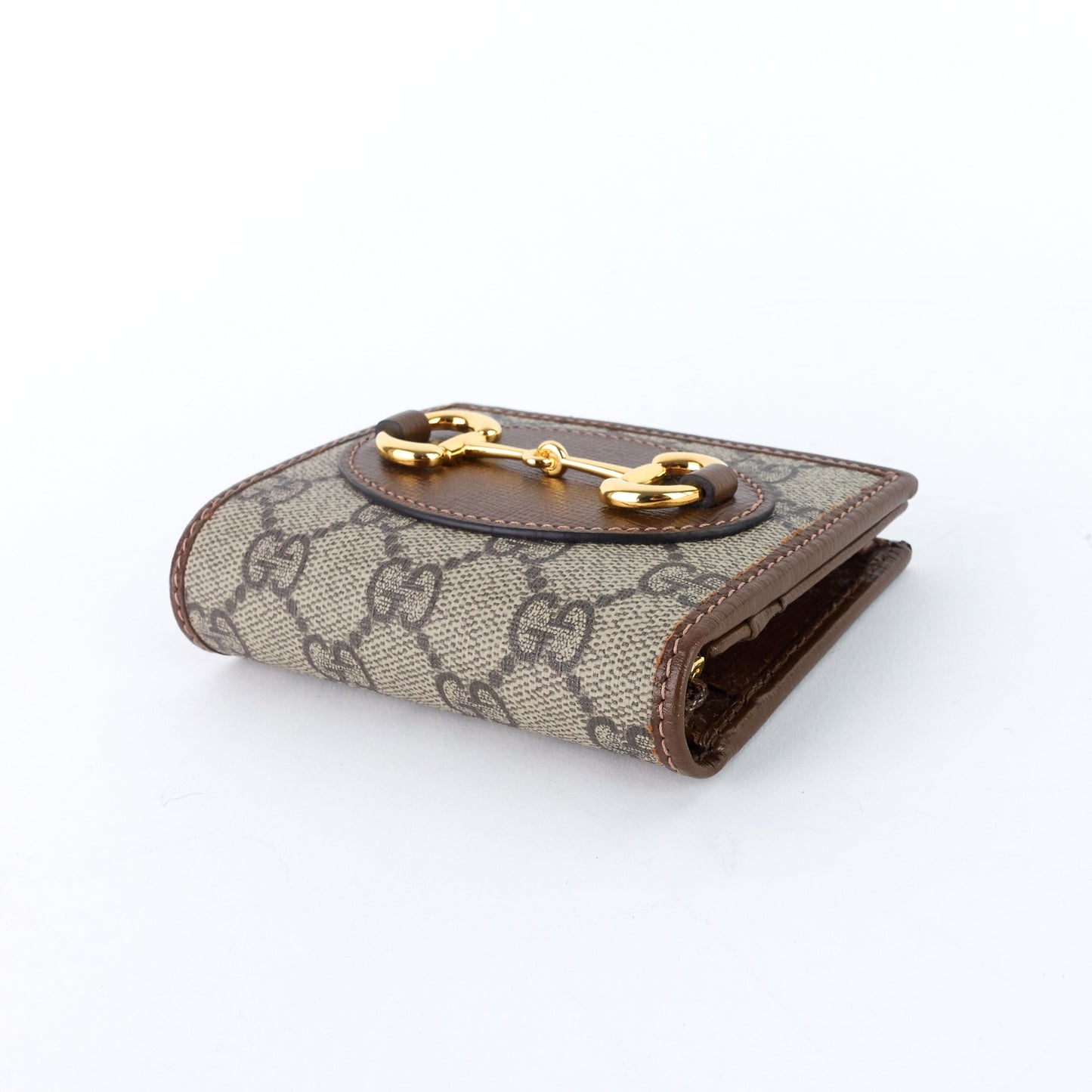 Gucci Horsebit 1955 GG Supreme Canvas Card Case