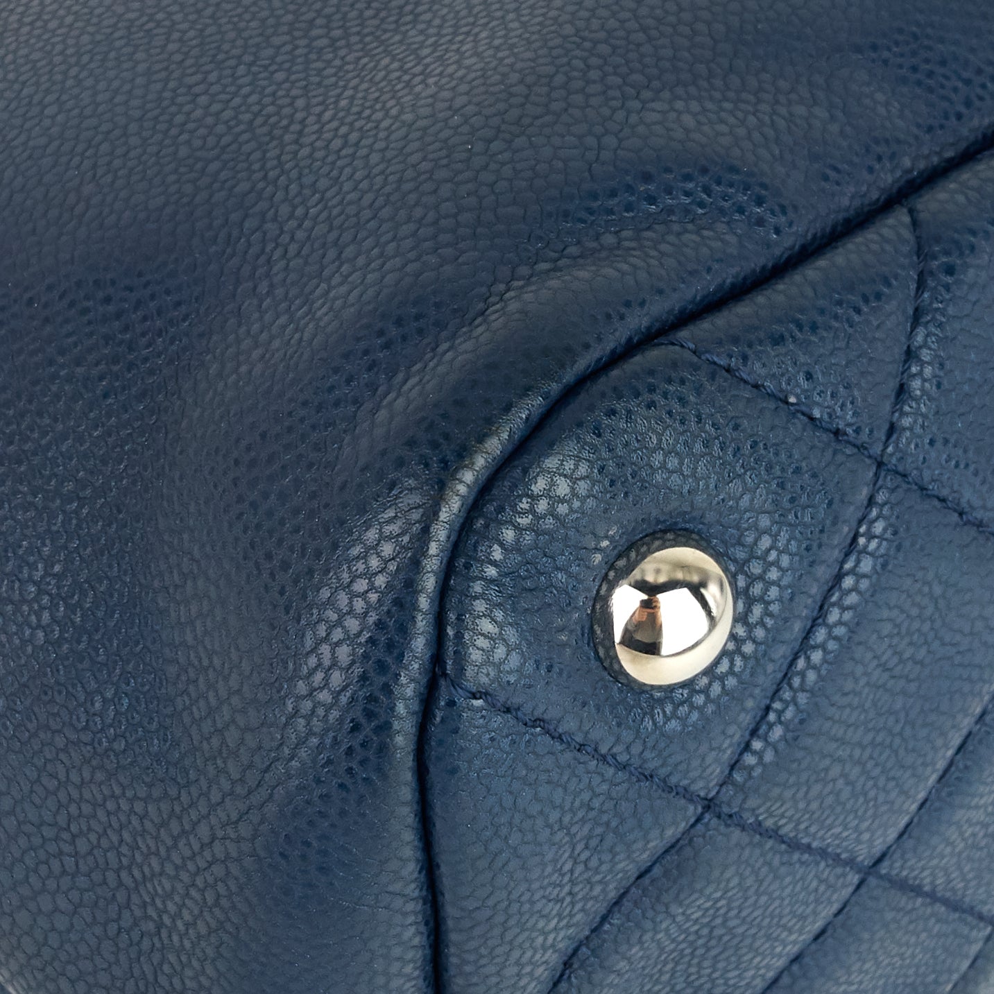 Chanel CC Timeless Caviar Leather Tote Bag