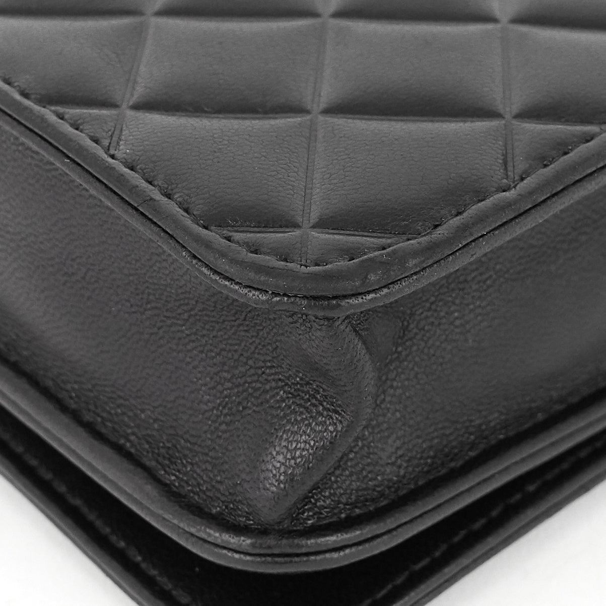 Chanel CC Timeless Lambskin Wallet on Chain WOC