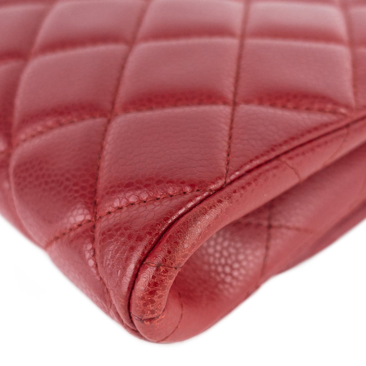 Chanel Quilted Caviar New Clutch with Chain Bag