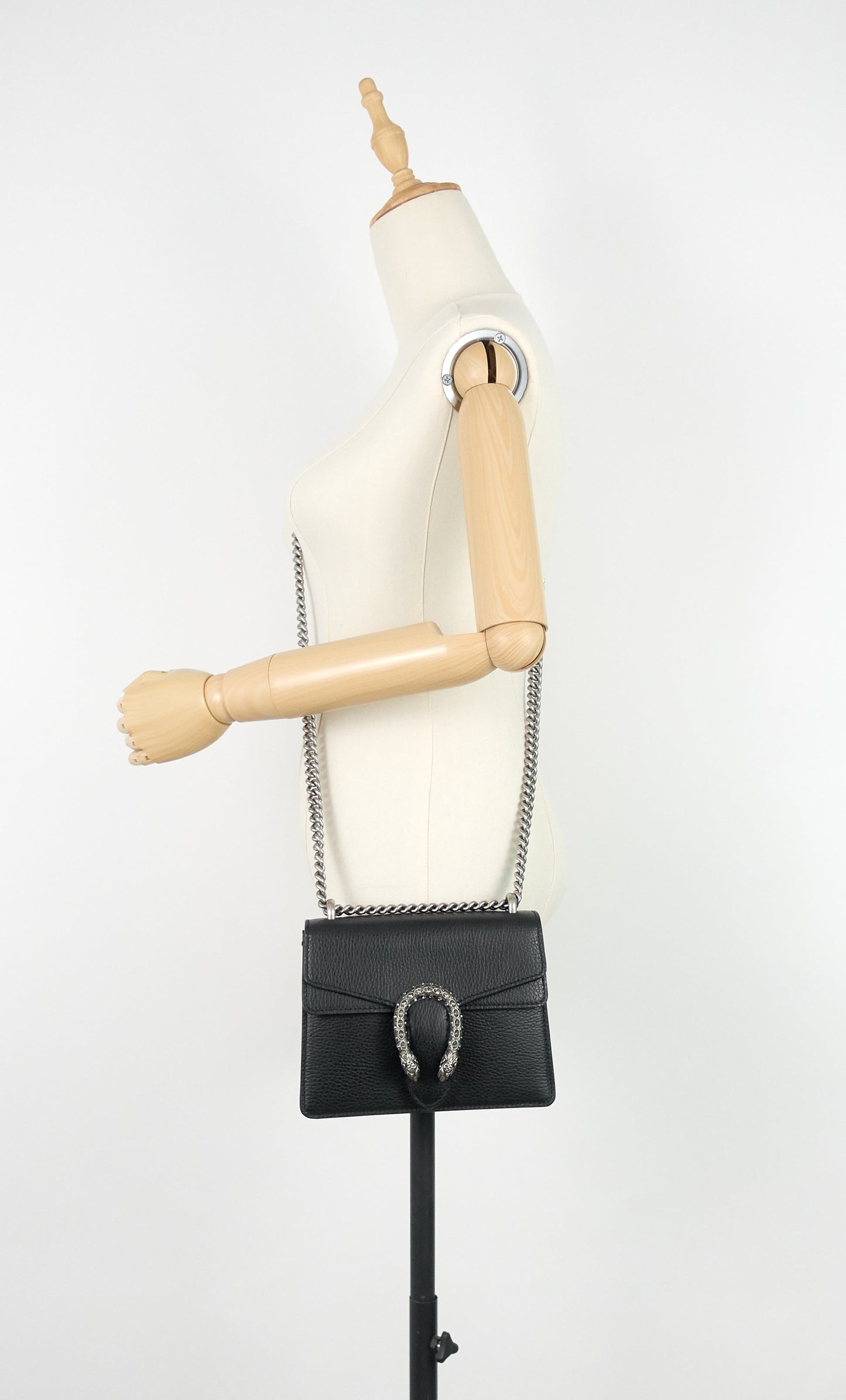 Gucci Dionysus Chain Mini Calfskin Leather Bag