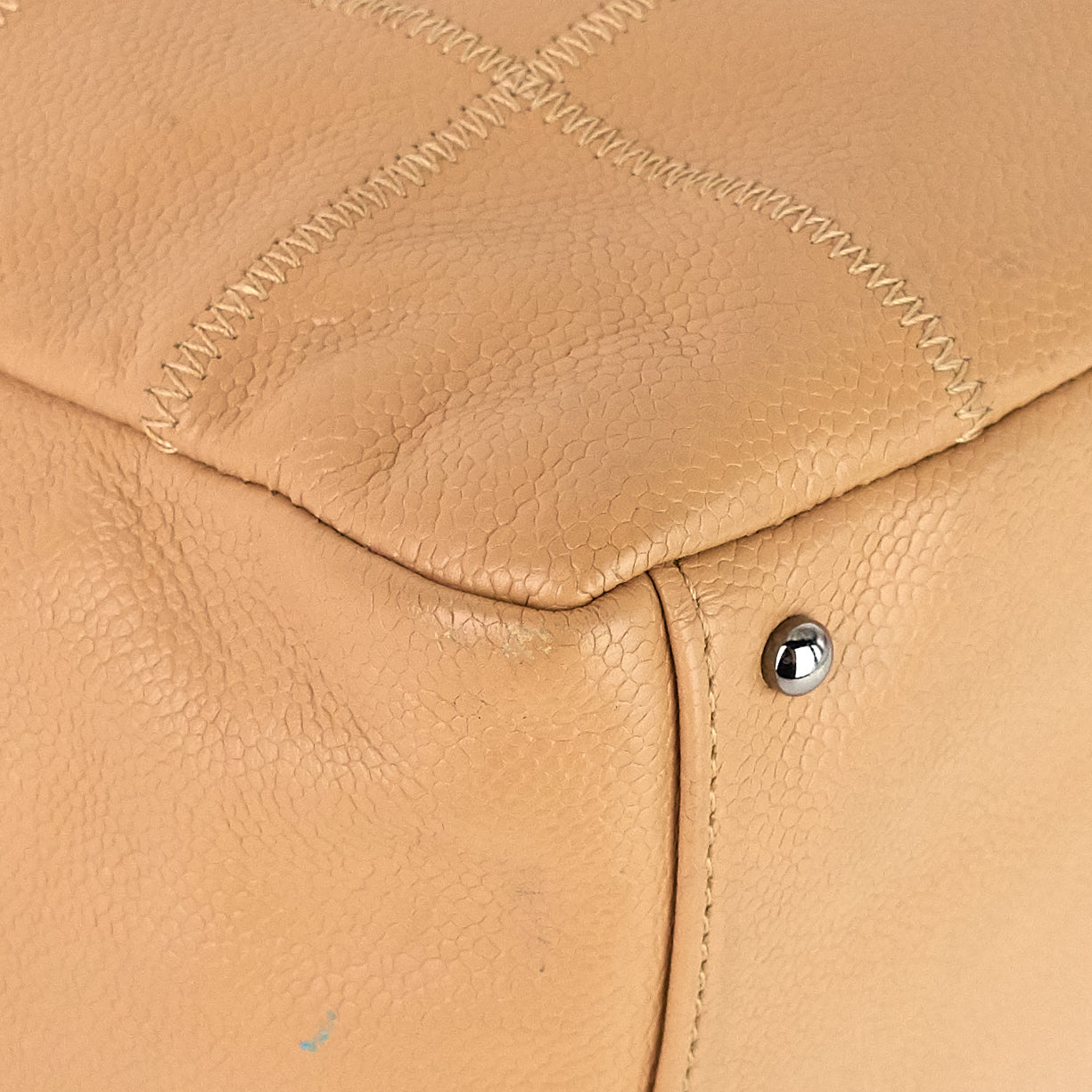 Chanel Choco Bar Caviar Shoulder Bag