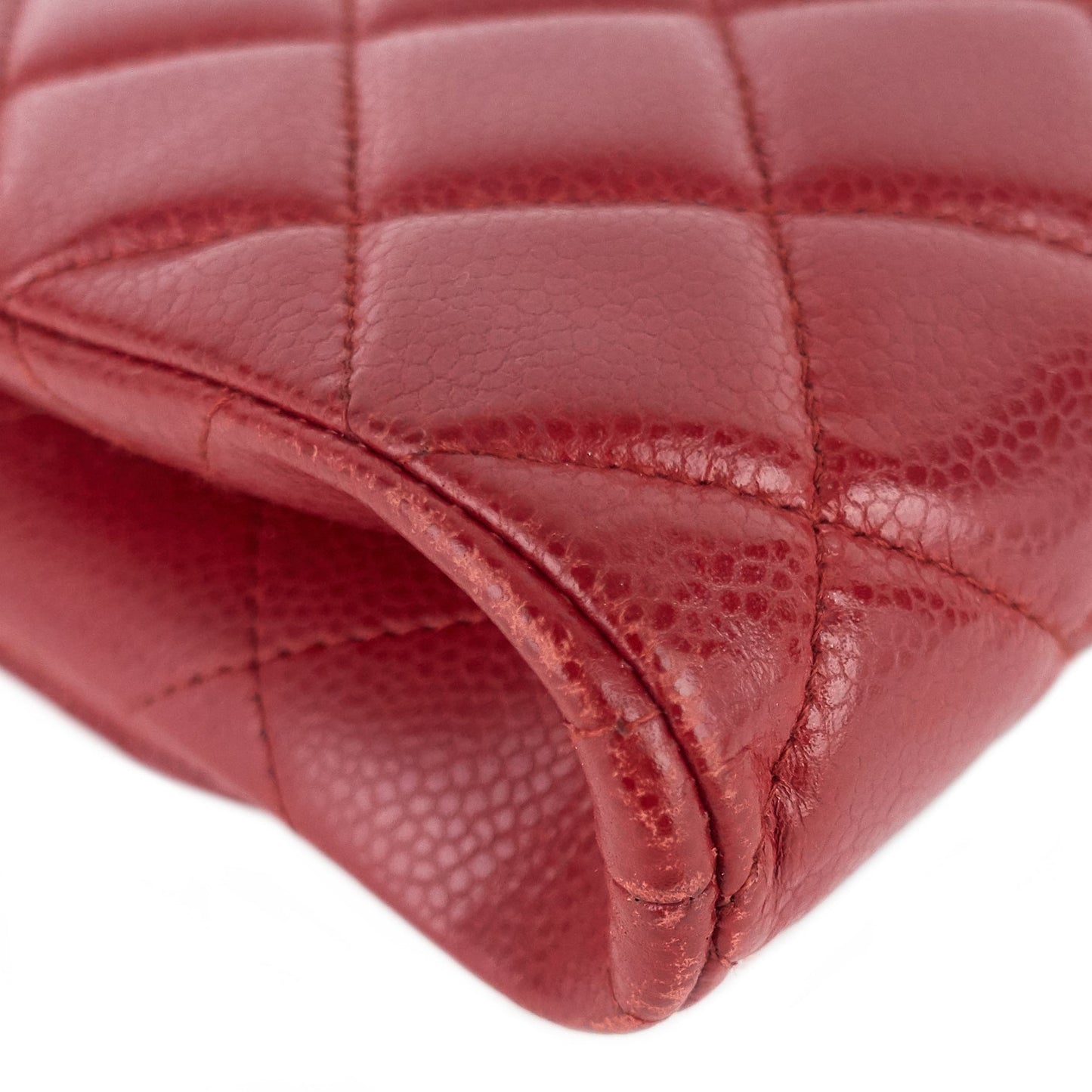 Chanel Quilted Caviar New Clutch with Chain Bag
