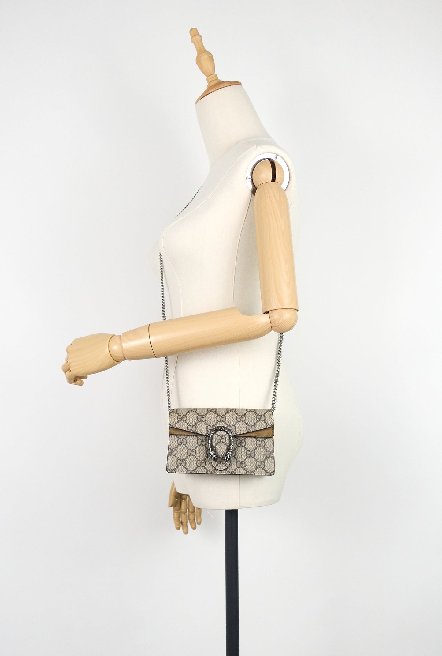 Gucci Dionysus Super Mini GG Supreme Canvas Bag