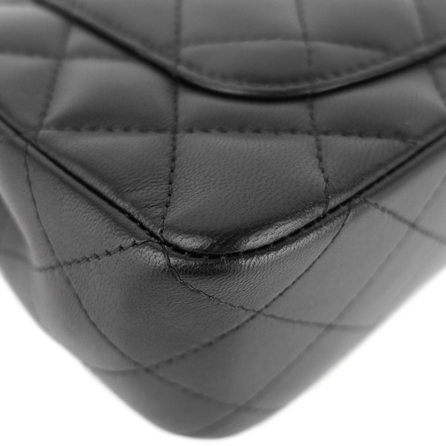 Chanel Classic Mini Lambskin Leather Single Flap Bag