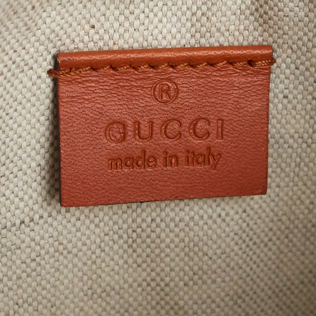 Gucci Diamante Craft Quilted Canvas Tote Bag