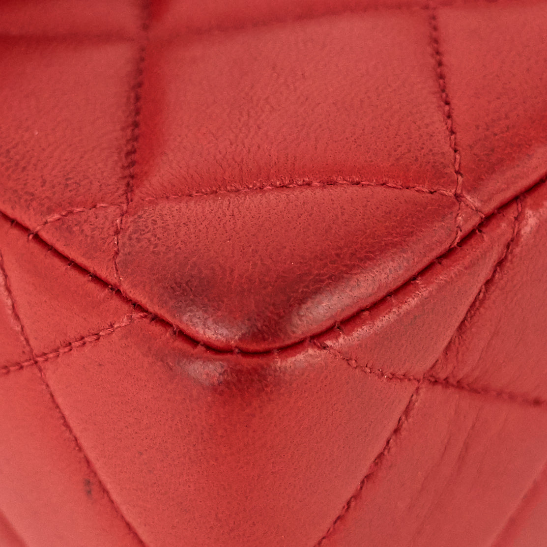 Chanel Classic Square Lambskin Leather Flap Bag