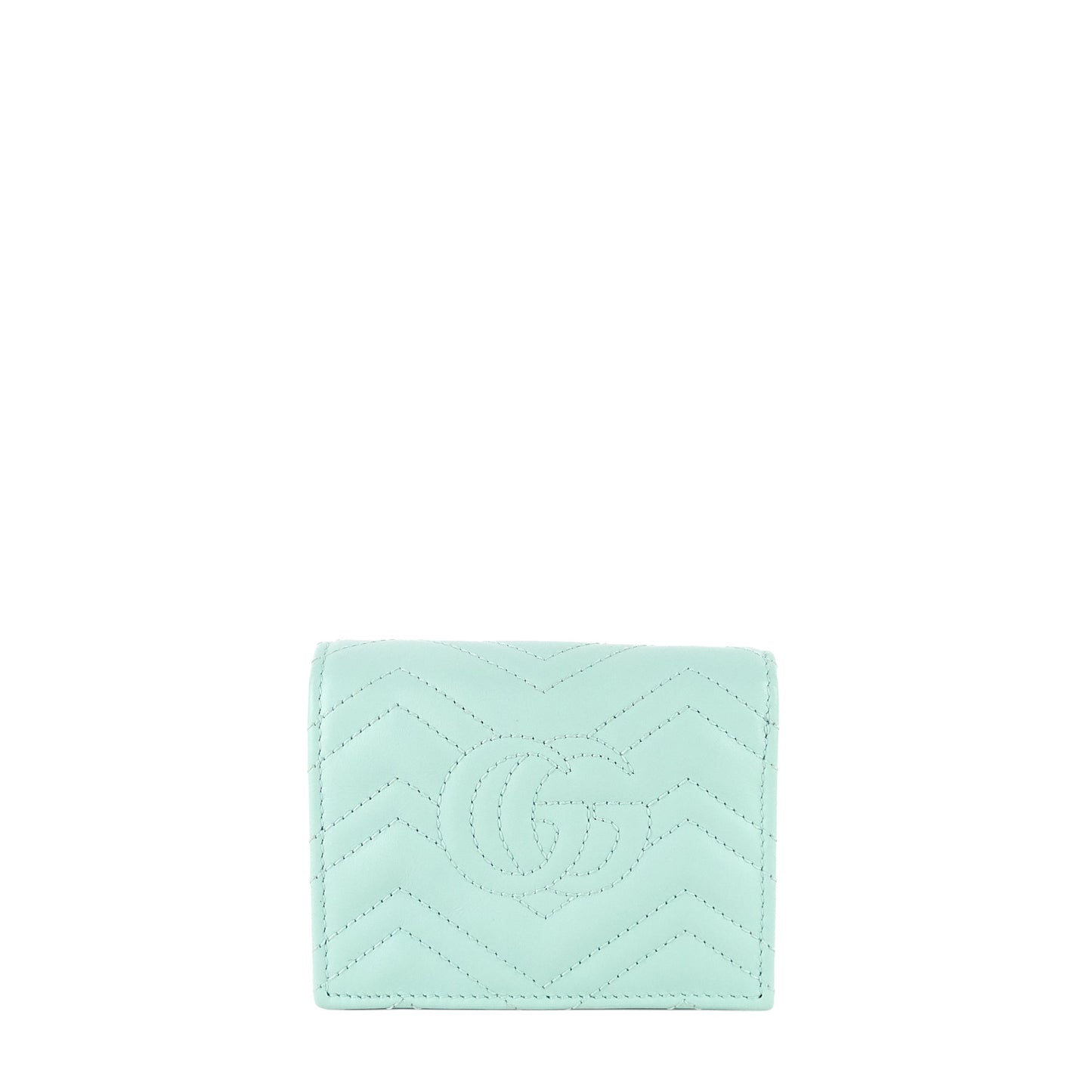 Gucci GG Marmont Mini Card Case on Chain Leather Bag